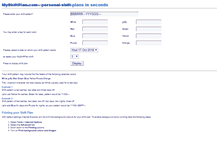 Tablet Screenshot of myshiftplan.com